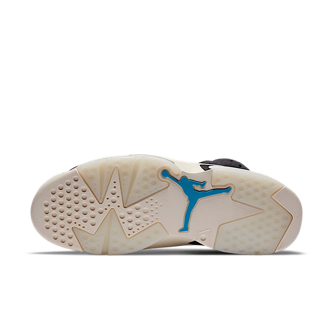 Overkicks - Air Jordan 6 Retro Tech Chrome (CK6635-001) - detalle suela