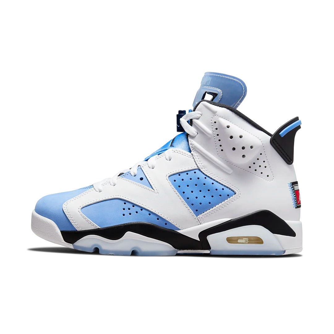 Air Jordan 6 Retro UNC White – Overkicks
