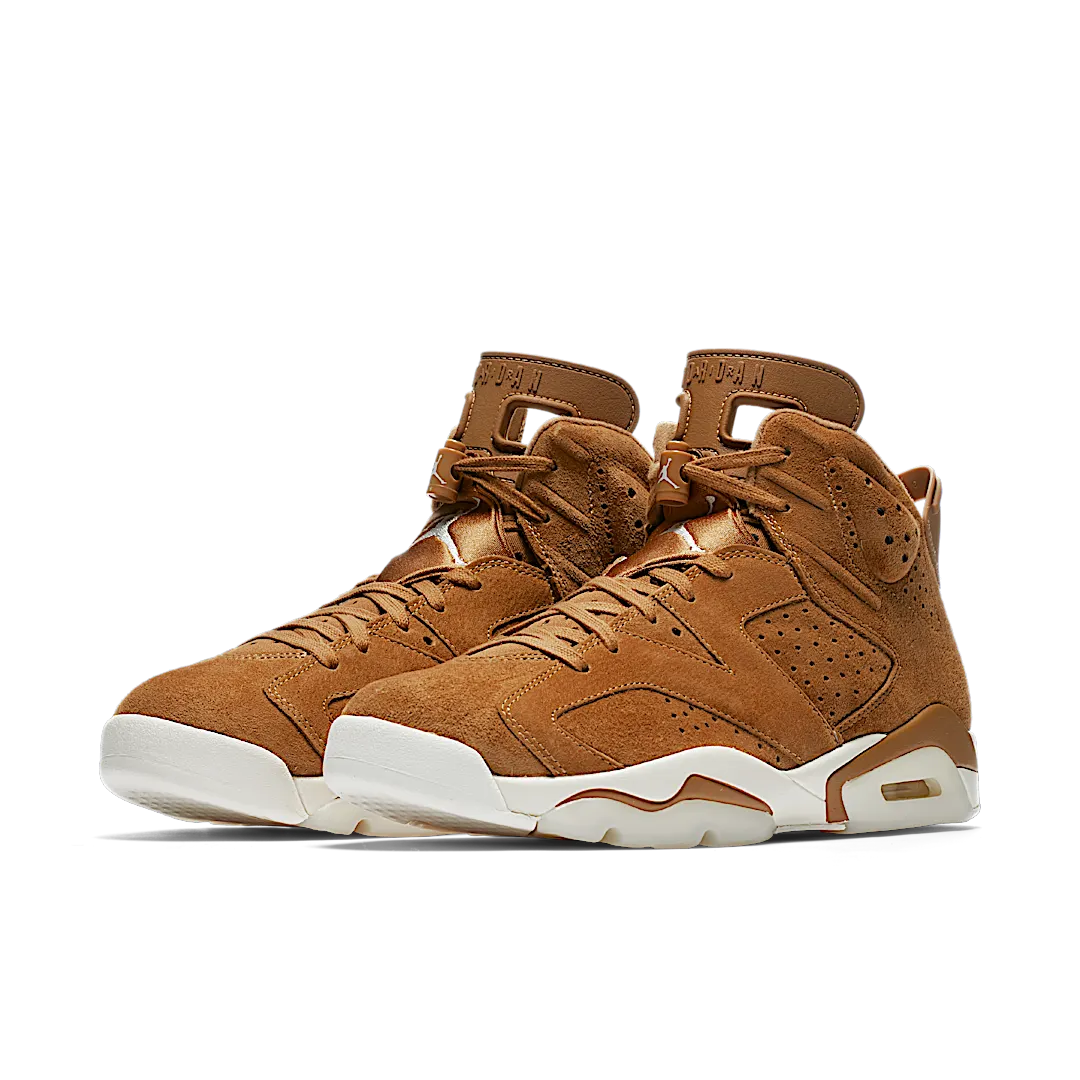 Overkicks - Air Jordan 6 Retro Wheat (384664-705) - vista trasera
