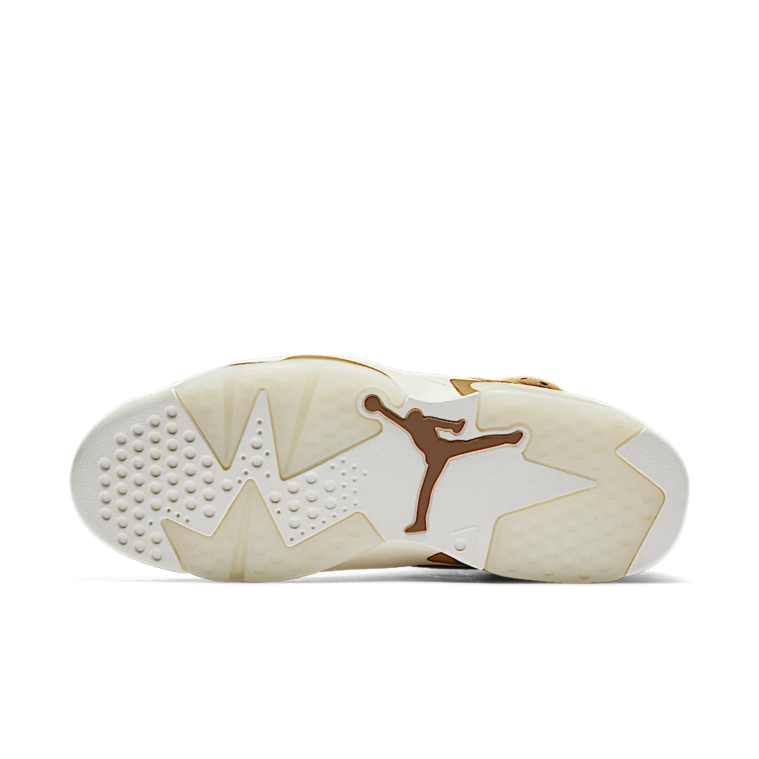 Overkicks - Air Jordan 6 Retro Wheat (384664-705) - detalle suela
