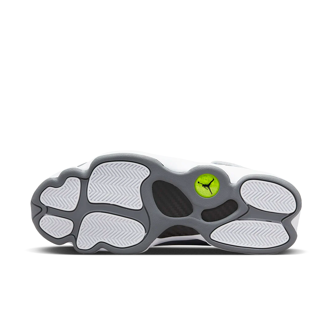 Overkicks - Air Jordan 6 Rings White Cool Grey (322992-121) - detalle suela