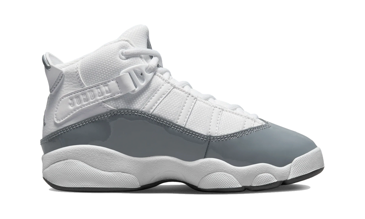 Overkicks - Air Jordan 6 Rings White Cool Grey (PS) (323432-121) - imagen 4