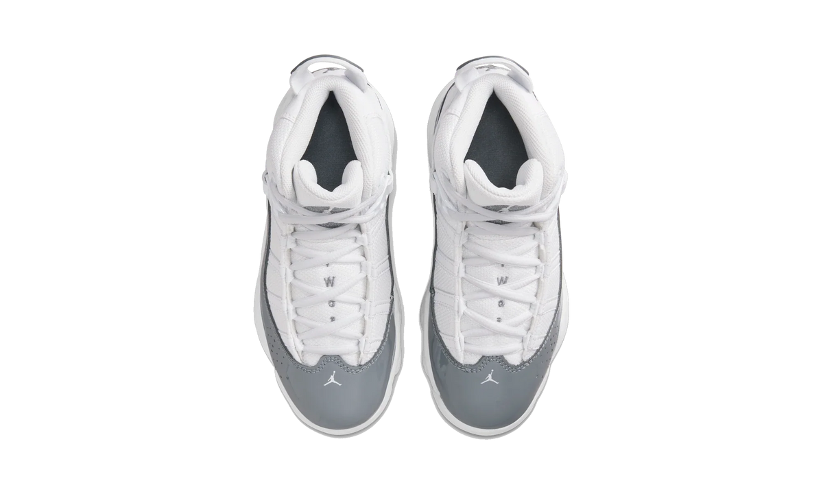 Overkicks - Air Jordan 6 Rings White Cool Grey (PS) (323432-121) - imagen 5
