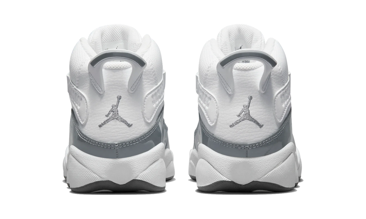 Overkicks - Air Jordan 6 Rings White Cool Grey (PS) (323432-121) - imagen 6