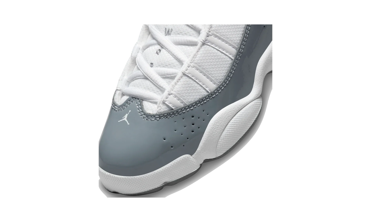Overkicks - Air Jordan 6 Rings White Cool Grey (PS) (323432-121) - imagen 7