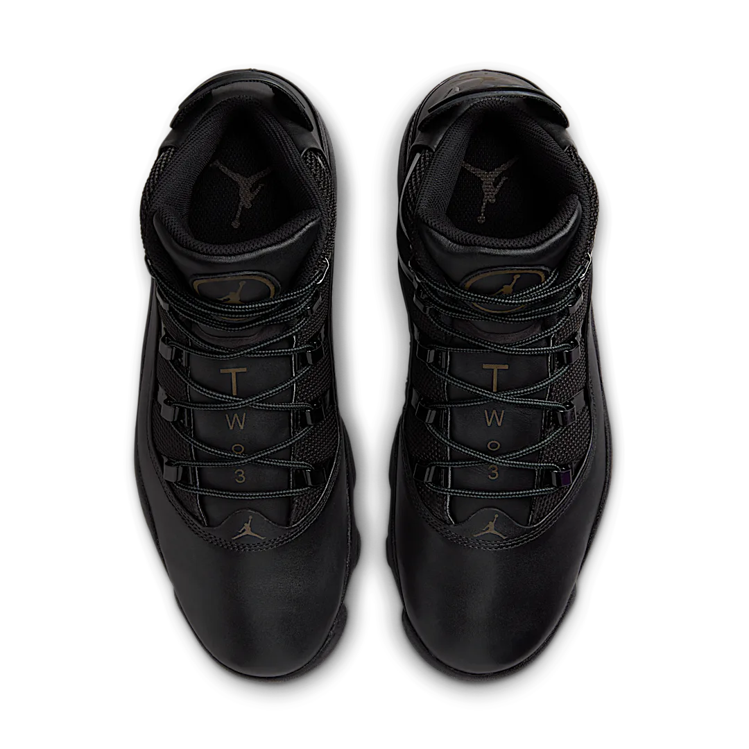 Overkicks - Air Jordan 6 Rings Winterized Black (2023) (FV3826-001) - par completo