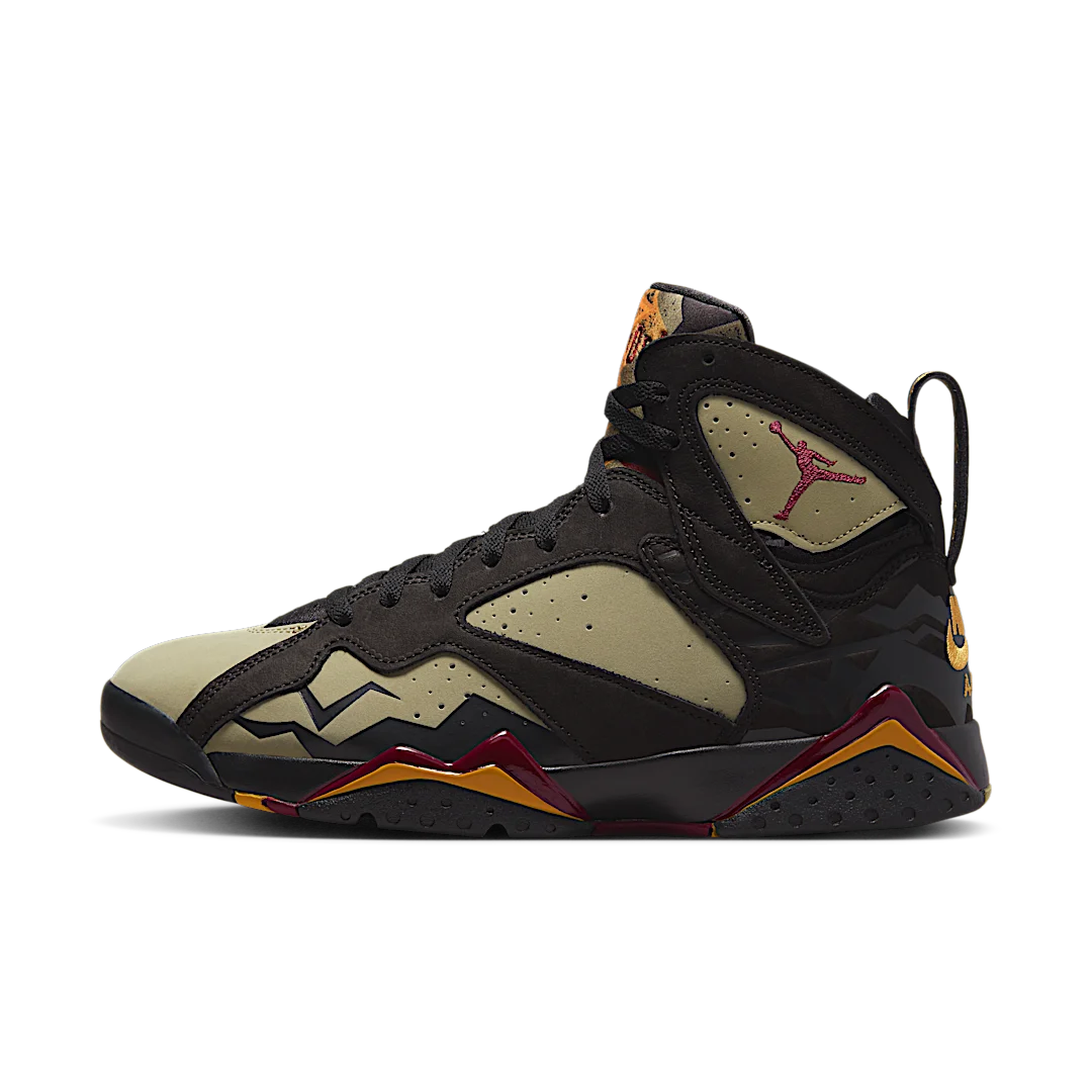 Overkicks - Air Jordan 7 Retro Black Olive (DN9782-001) - vista lateral