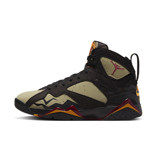 Overkicks - Air Jordan 7 Retro Black Olive (DN9782-001) - vista lateral