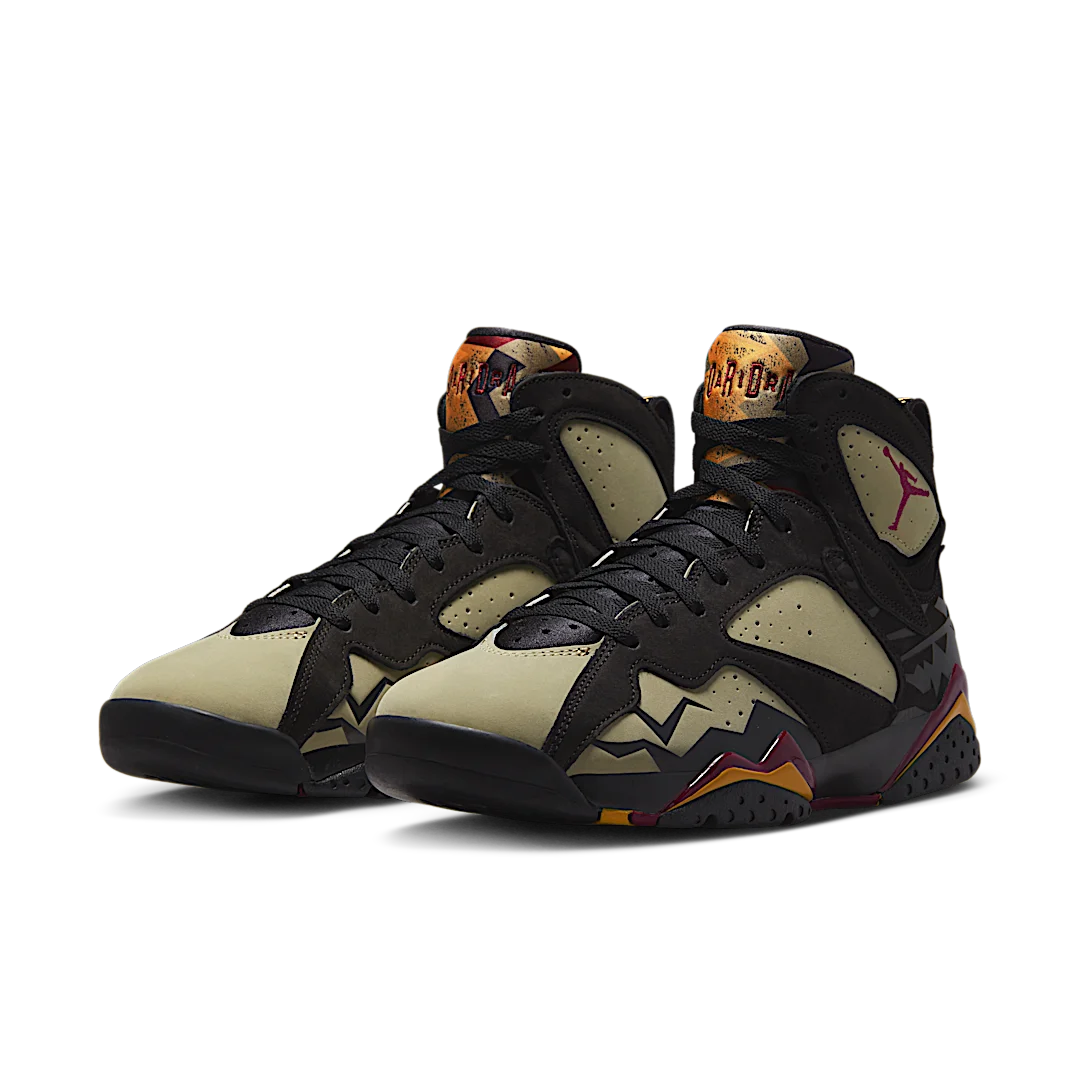Overkicks - Air Jordan 7 Retro Black Olive (DN9782-001) - vista trasera