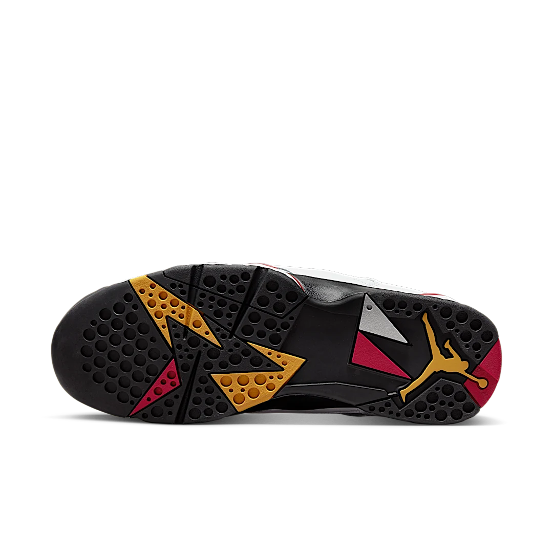 Overkicks - Air Jordan 7 Retro Cardinal (2022) (CU9307-106) - detalle suela