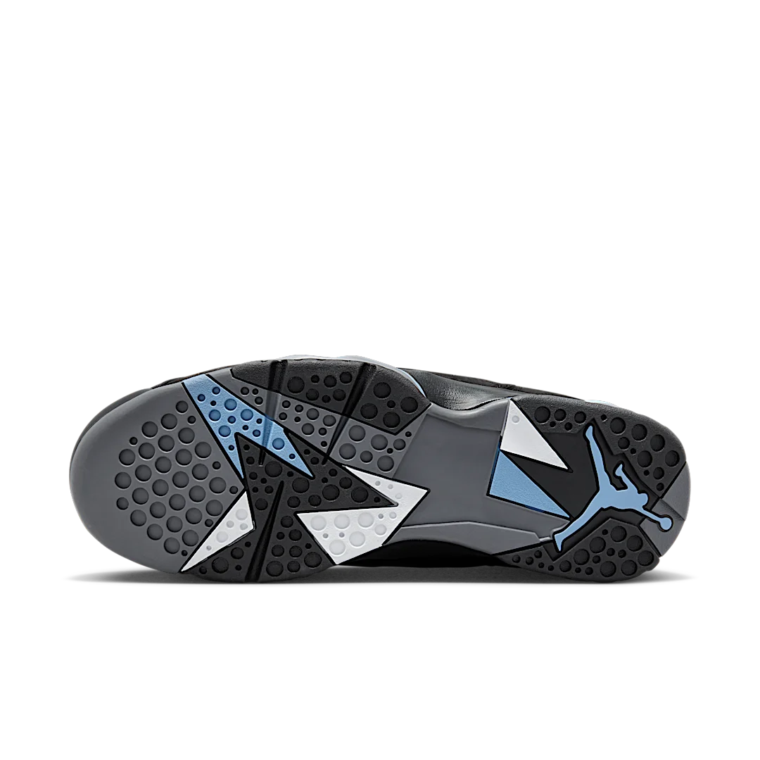 Overkicks - Air Jordan 7 Retro Chambray (2023) (CU9307-004) - detalle suela