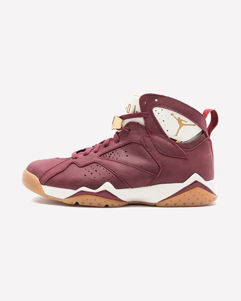 Overkicks - Air Jordan 7 Retro Championship Pack Cigar (725093-630) - vista lateral