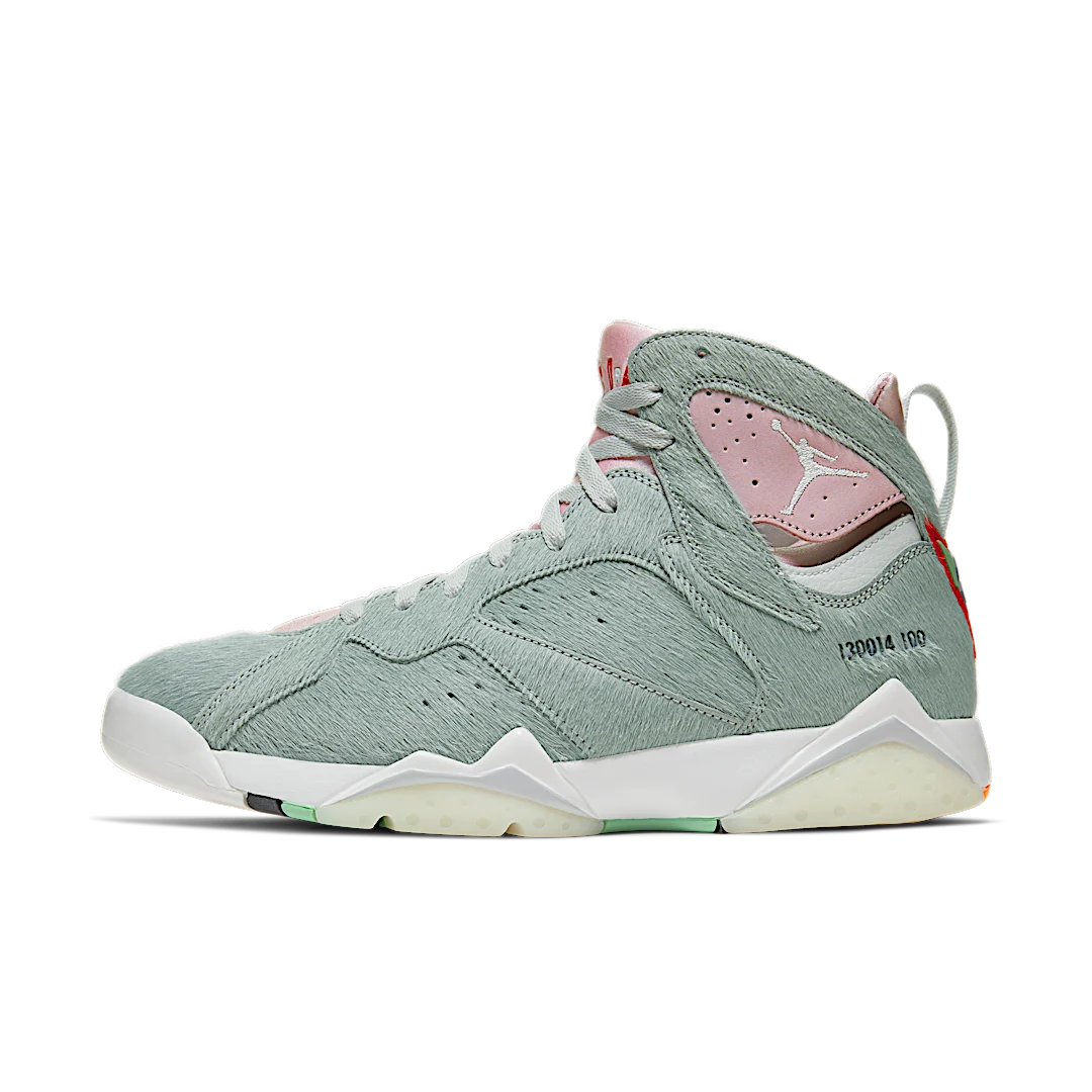 Overkicks - Air Jordan 7 Retro Neutral Grey (CT8528-002) - vista lateral