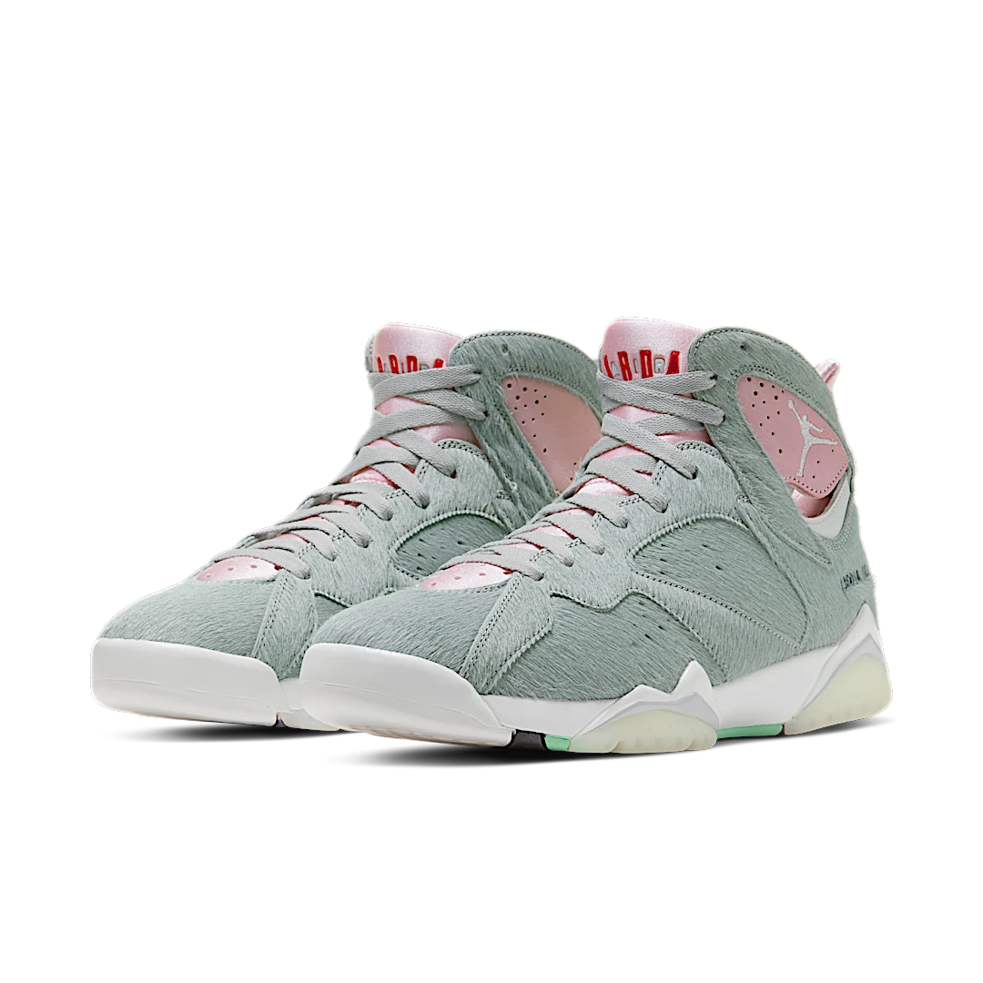 Overkicks - Air Jordan 7 Retro Neutral Grey (CT8528-002) - vista trasera