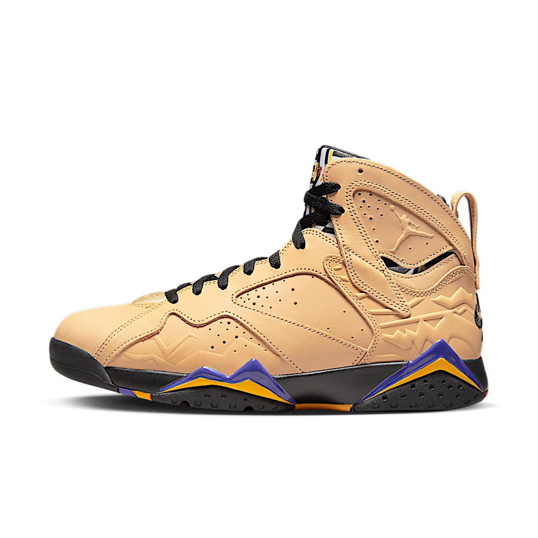 Overkicks - Air Jordan 7 Retro SE Vachetta Tan (DZ4729-200) - vista lateral