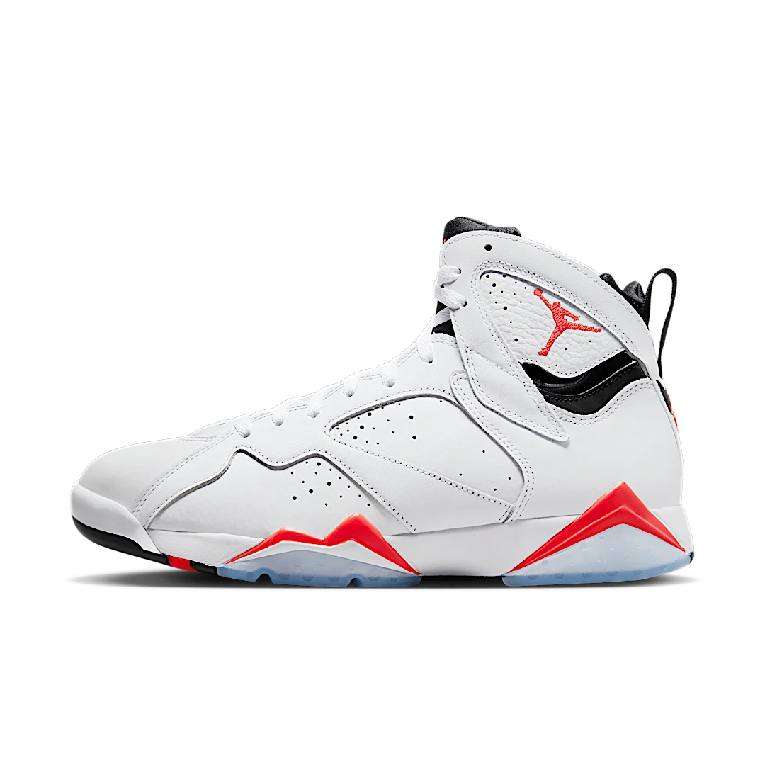 Overkicks - Air Jordan 7 Retro White Infrared (CU9307-160) - vista lateral