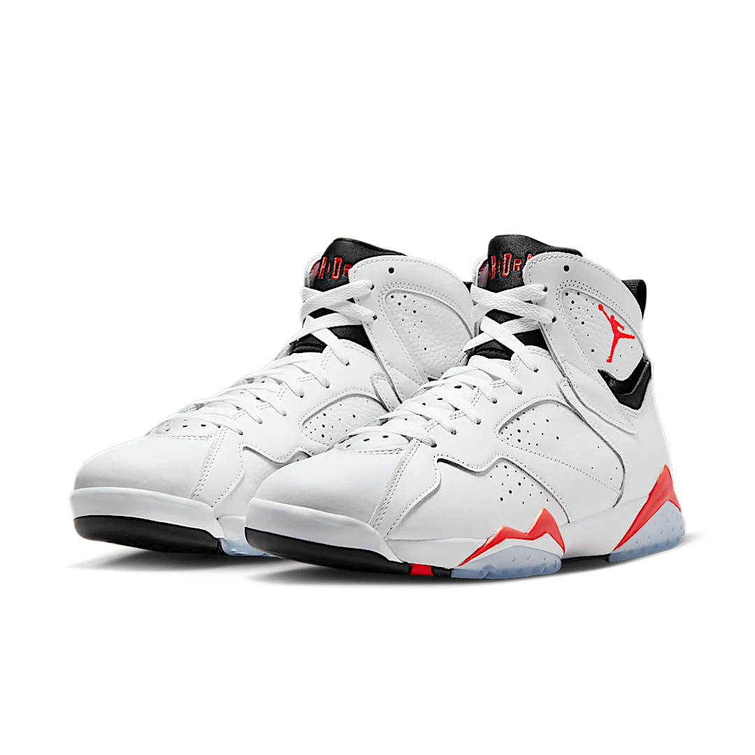 Overkicks - Air Jordan 7 Retro White Infrared (CU9307-160) - vista trasera