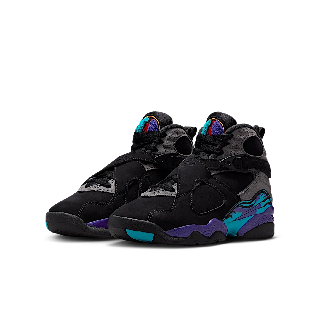 Overkicks - Air Jordan 8 Retro Aqua (2025) (GS) (305368-006) - imagen 2