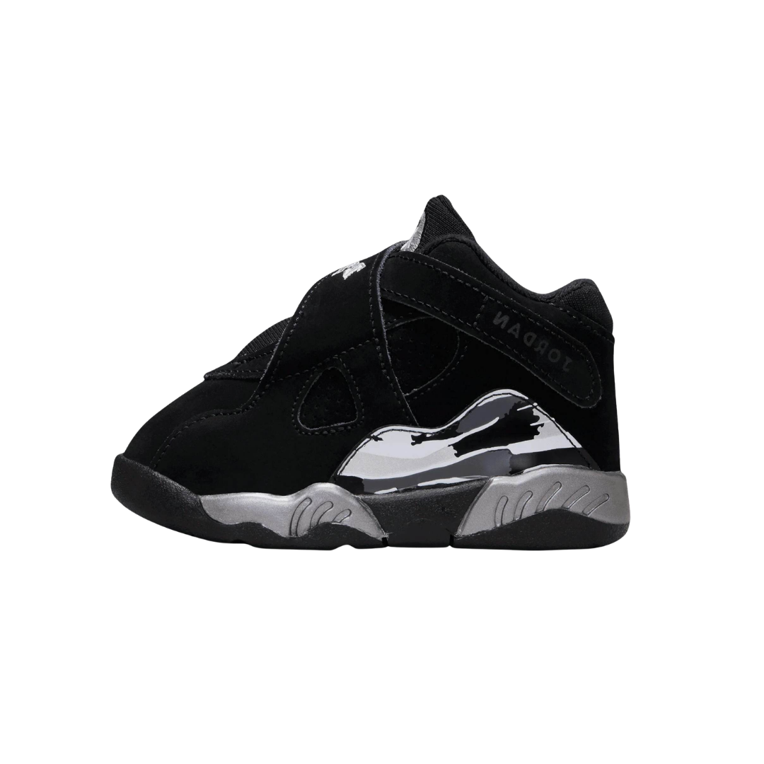 Overkicks - Air Jordan 8 Retro Chrome (2026) (TD) (305360-007) - vista lateral
