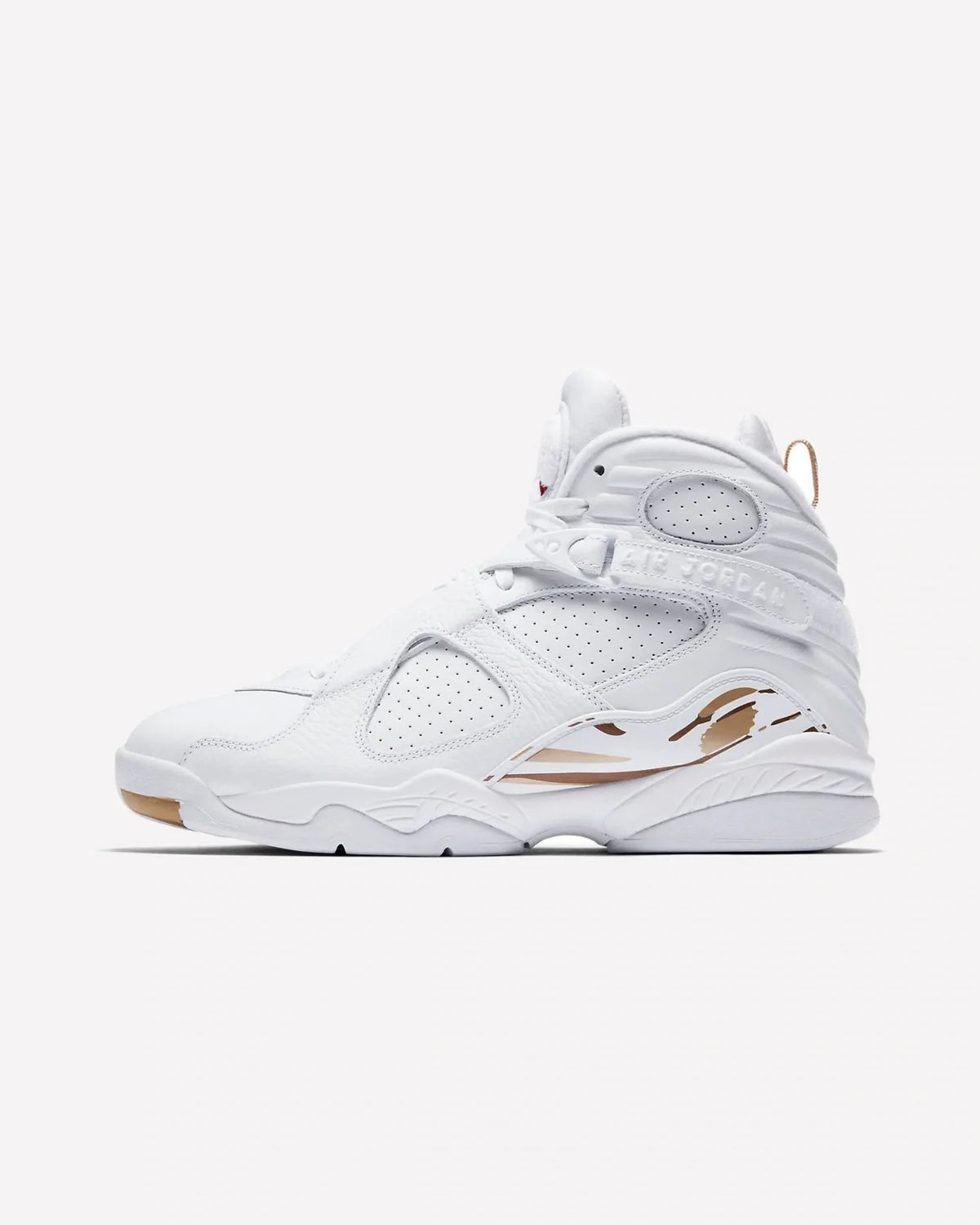 Overkicks - Air Jordan 8 Retro OVO White (AA1239-135) - vista lateral