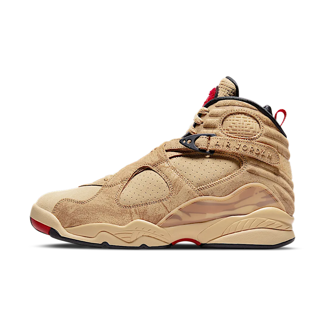 Overkicks - Air Jordan 8 Retro SE Rui Hachimura Black Samurai (DO2496-700) - vista lateral
