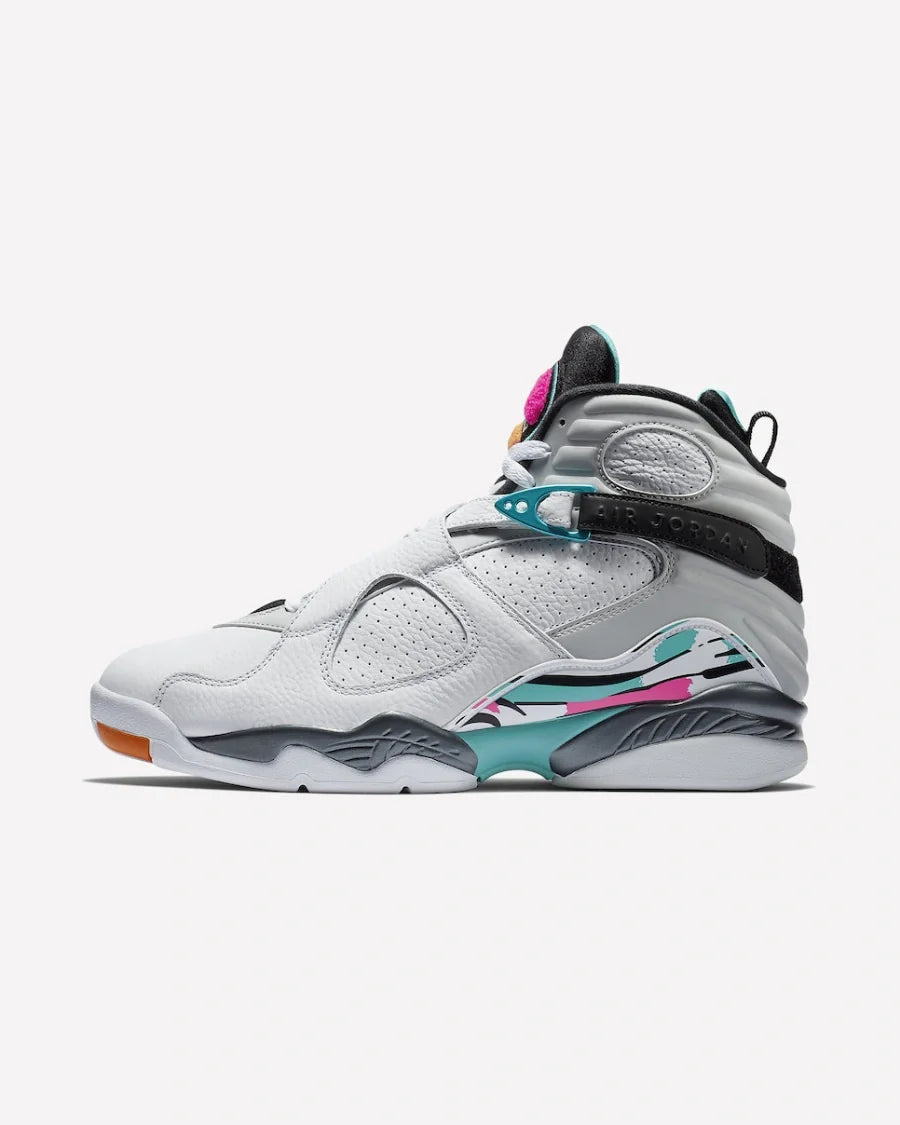 Overkicks - Air Jordan 8 Retro South Beach (305381-113) - vista lateral