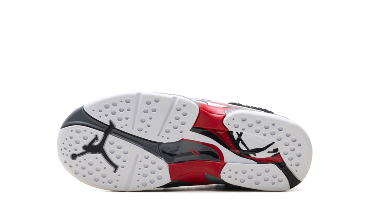 Overkicks - Air Jordan 8 Retro White True Red (2025) (GS) (305368-100) - imagen 4