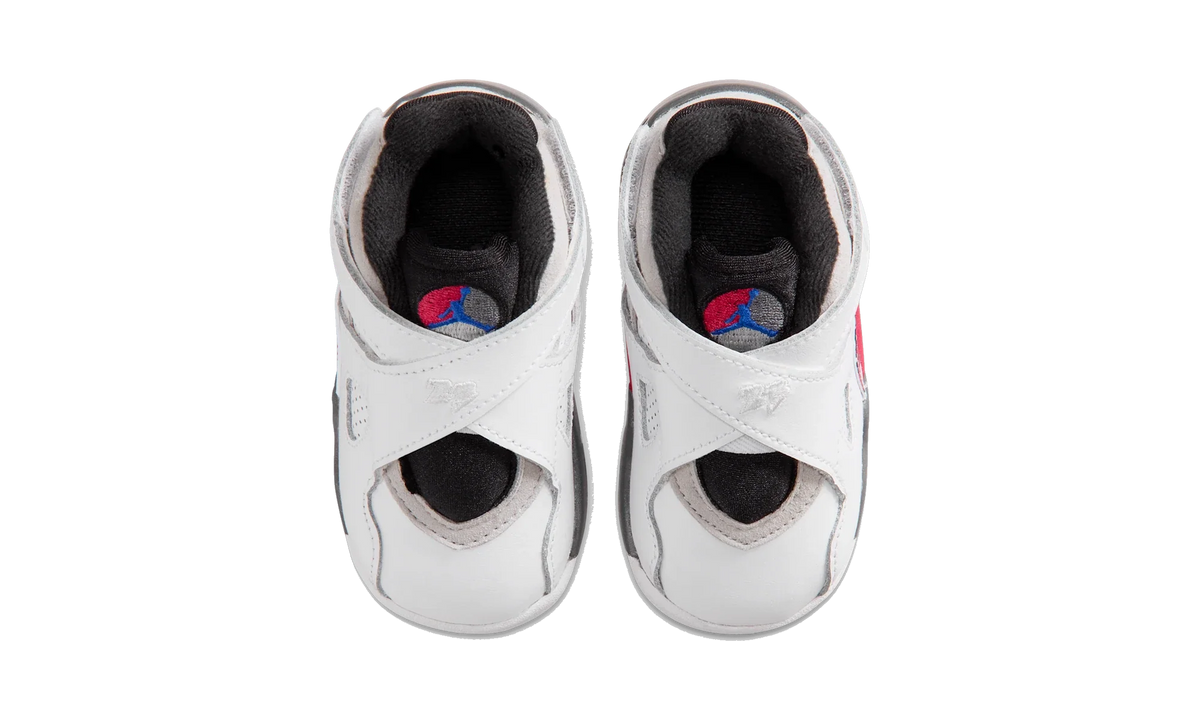 Overkicks - Air Jordan 8 Retro White True Red (2025) (TD) (305360-100) - imagen 5