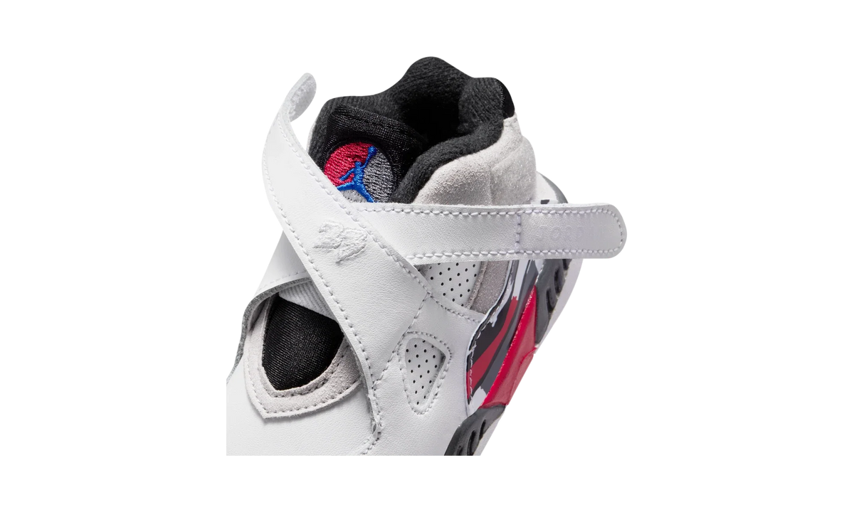 Overkicks - Air Jordan 8 Retro White True Red (2025) (TD) (305360-100) - imagen 8