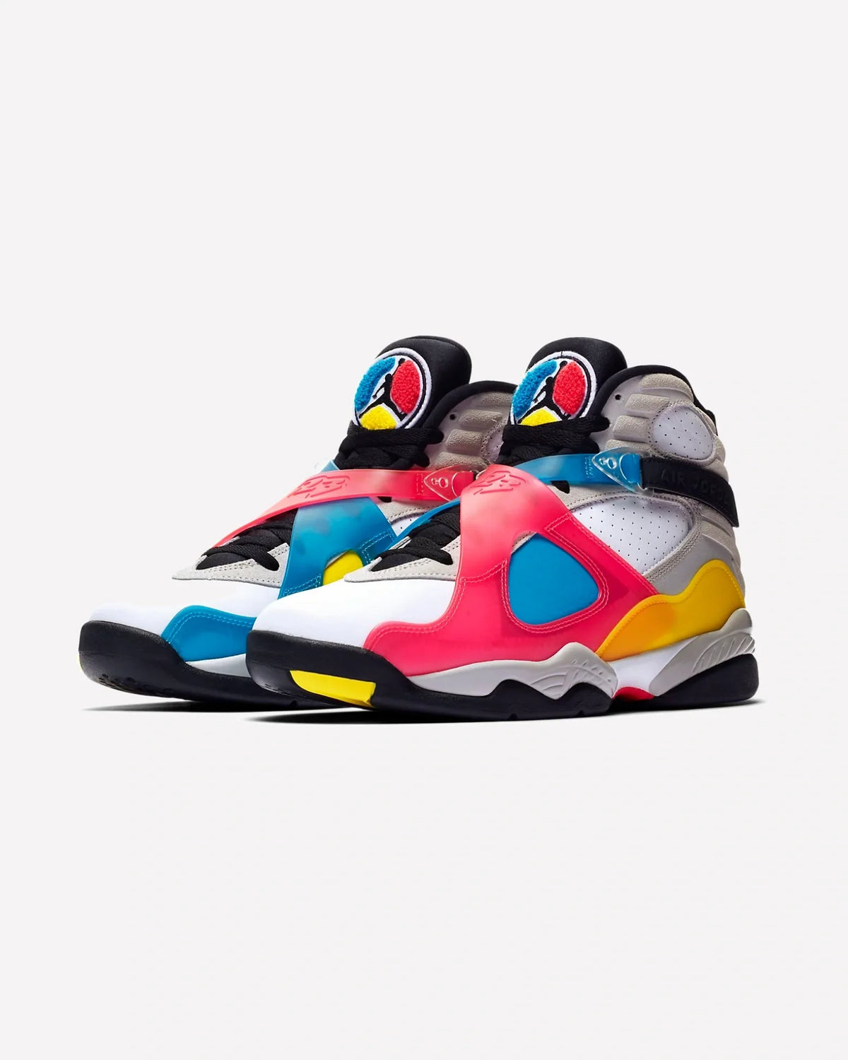 Overkicks - Air Jordan 8 SP Retro SE White Multicolor (BQ7666-100) - imagen 2