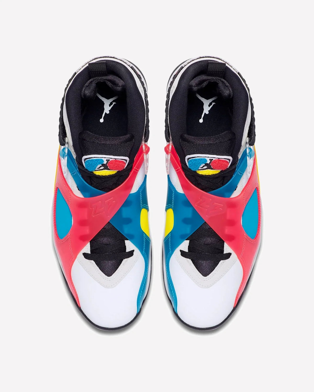 Overkicks - Air Jordan 8 SP Retro SE White Multicolor (BQ7666-100) - imagen 4