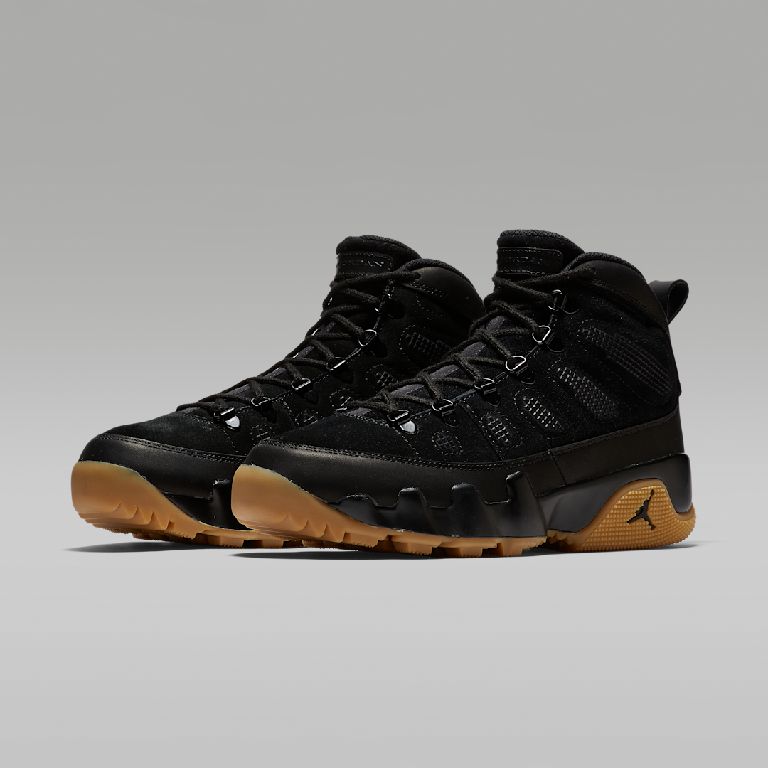 Overkicks - Air Jordan 9 Retro Boot NRG Black Light Gum (AR4491-025) - vista trasera