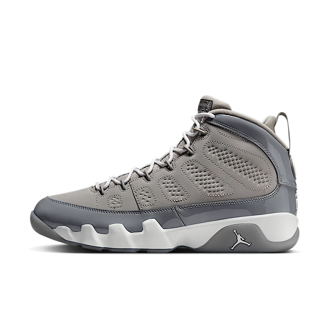 Overkicks - Air Jordan 9 Retro Cool Grey (2025) (HV4794-011) - vista lateral