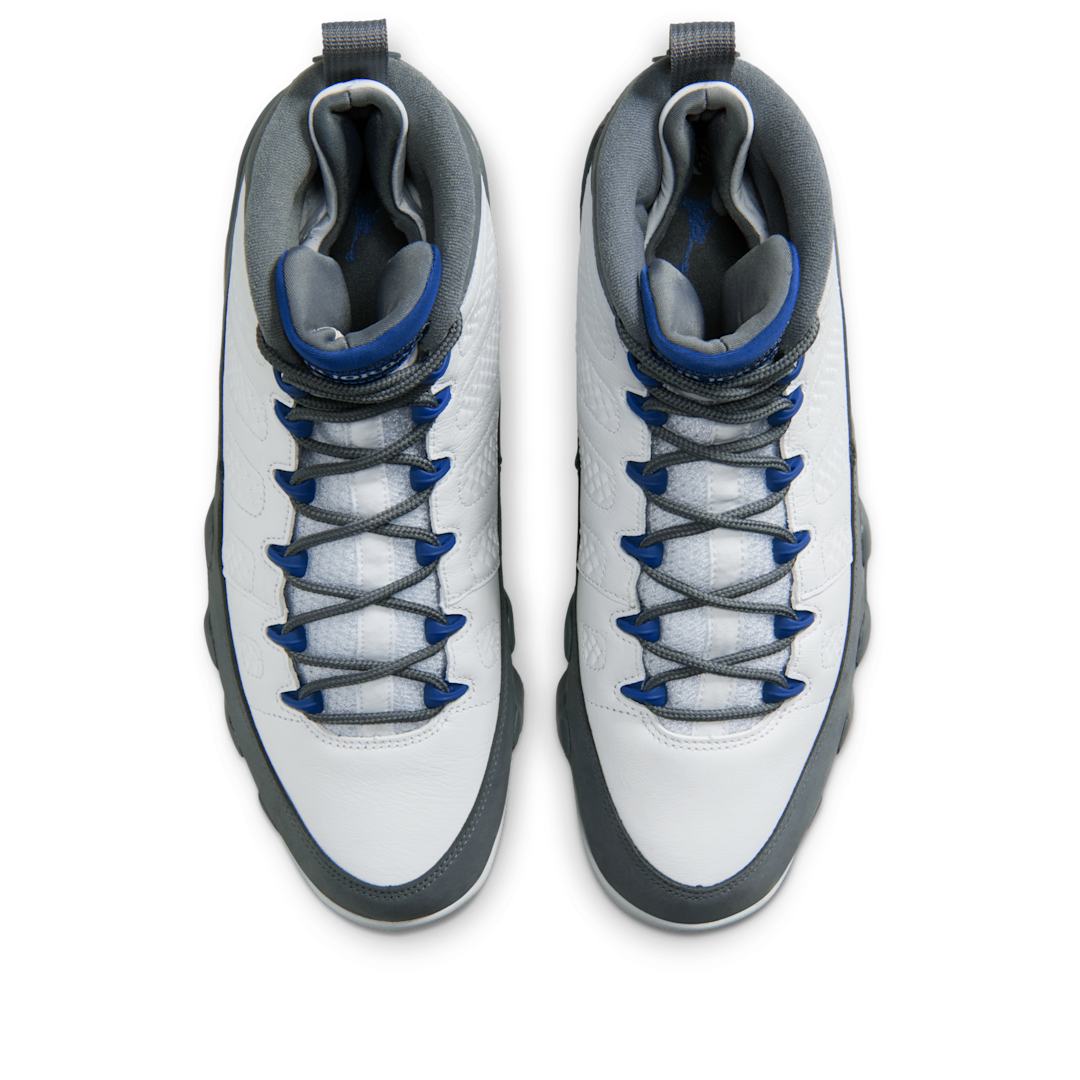 Overkicks - Air Jordan 9 Retro Flint Grey French Blue (2026) (HV4794-100) - par completo