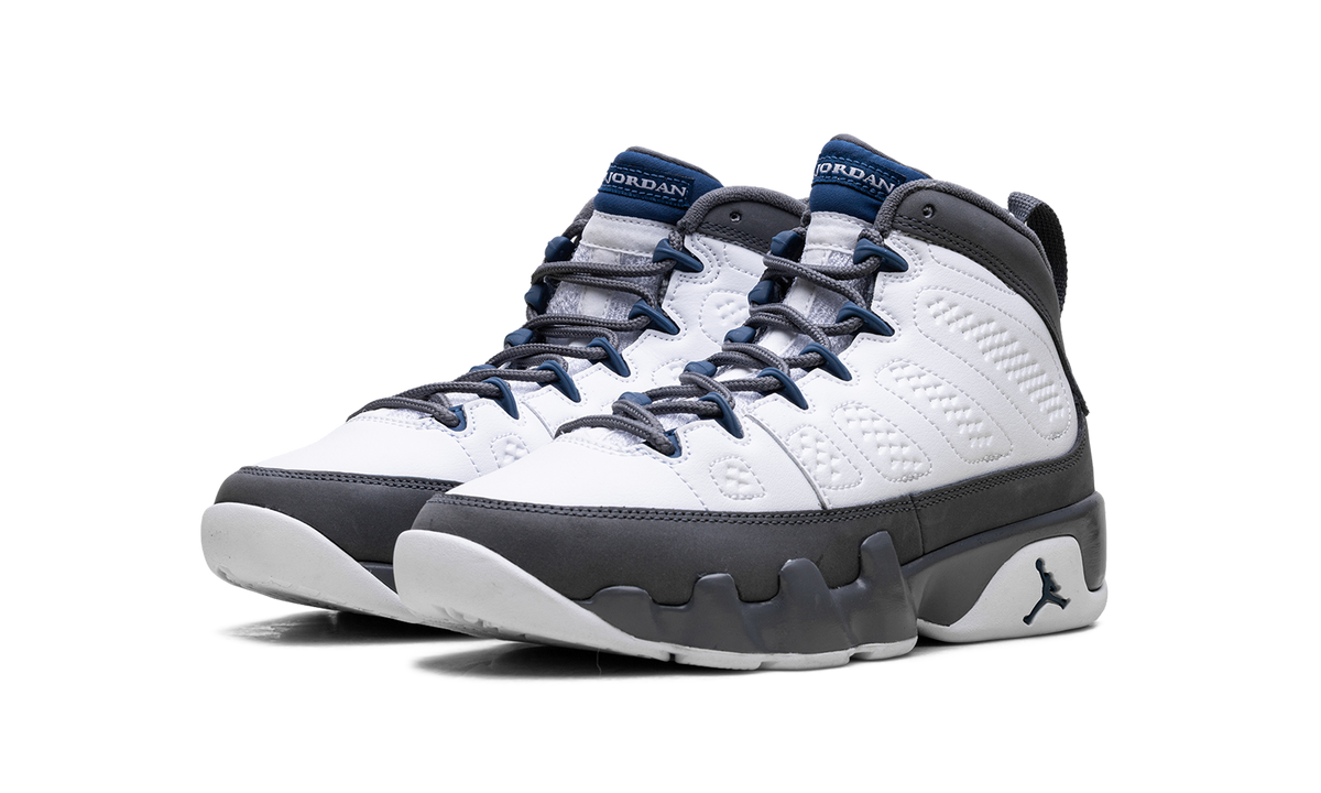 Overkicks - Air Jordan 9 Retro Flint Grey French Blue (2026) (GS) (HV4574-100) - imagen 2