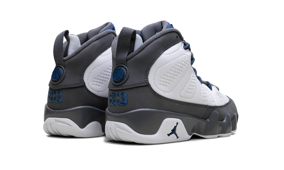Overkicks - Air Jordan 9 Retro Flint Grey French Blue (2026) (GS) (HV4574-100) - imagen 3