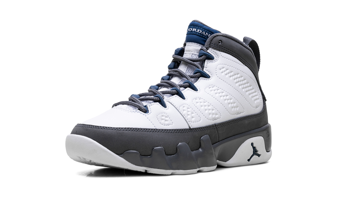 Overkicks - Air Jordan 9 Retro Flint Grey French Blue (2026) (GS) (HV4574-100) - imagen 4