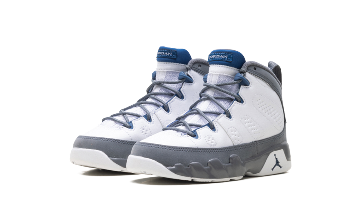 Overkicks - Air Jordan 9 Retro Flint Grey French Blue (2026) (PS) (401811-100) - imagen 2