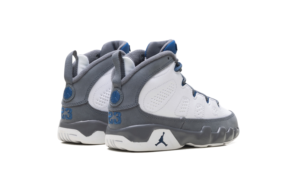 Overkicks - Air Jordan 9 Retro Flint Grey French Blue (2026) (PS) (401811-100) - imagen 3