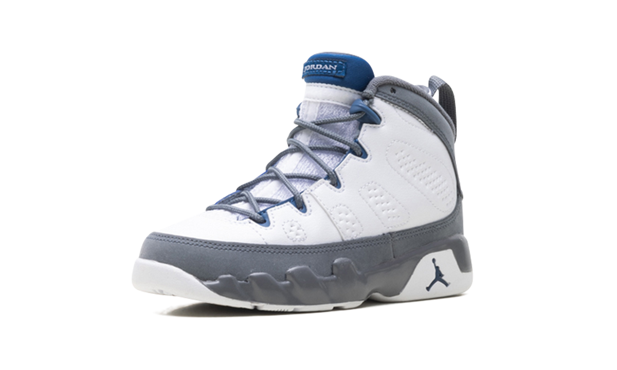 Overkicks - Air Jordan 9 Retro Flint Grey French Blue (2026) (PS) (401811-100) - imagen 4