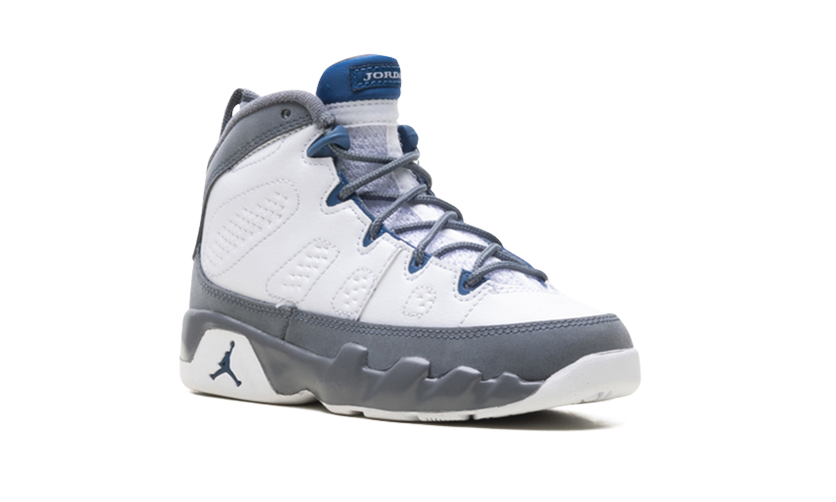 Overkicks - Air Jordan 9 Retro Flint Grey French Blue (2026) (PS) (401811-100) - imagen 7