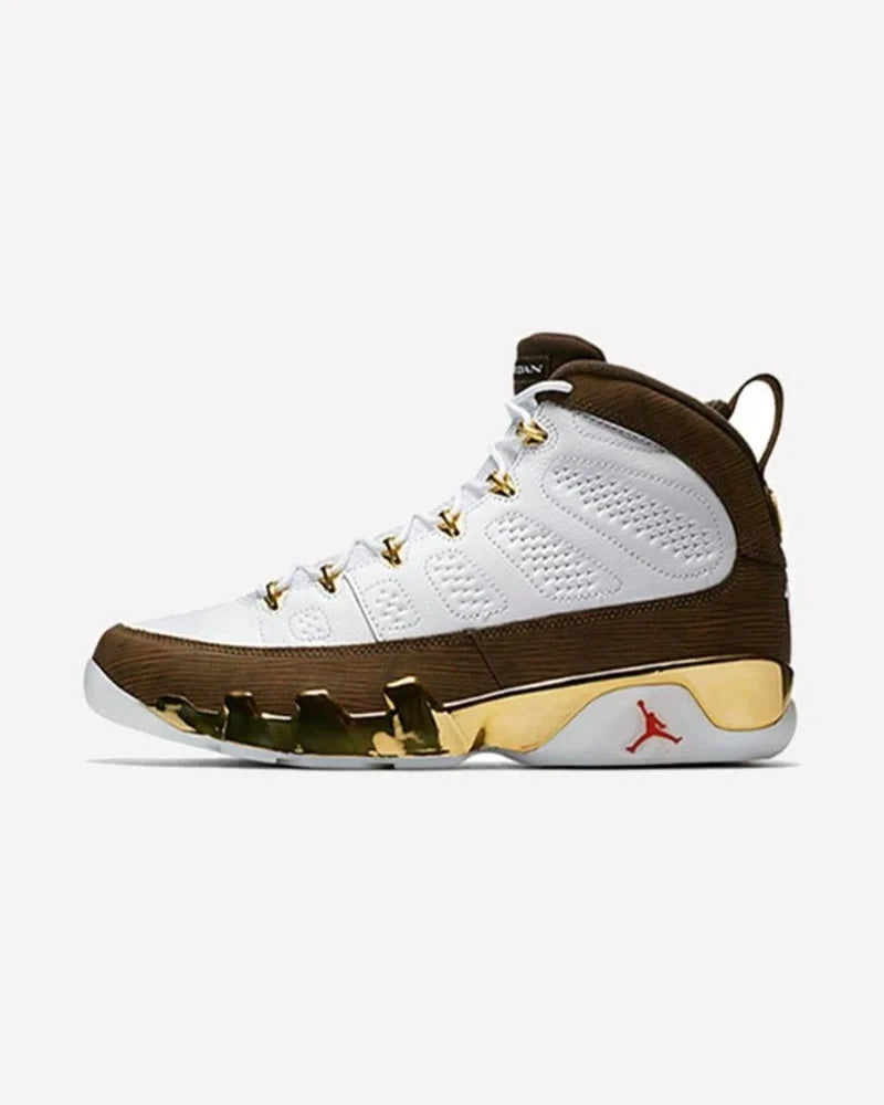 Overkicks - Air Jordan 9 Retro MOP Melo (302370-122) - vista lateral