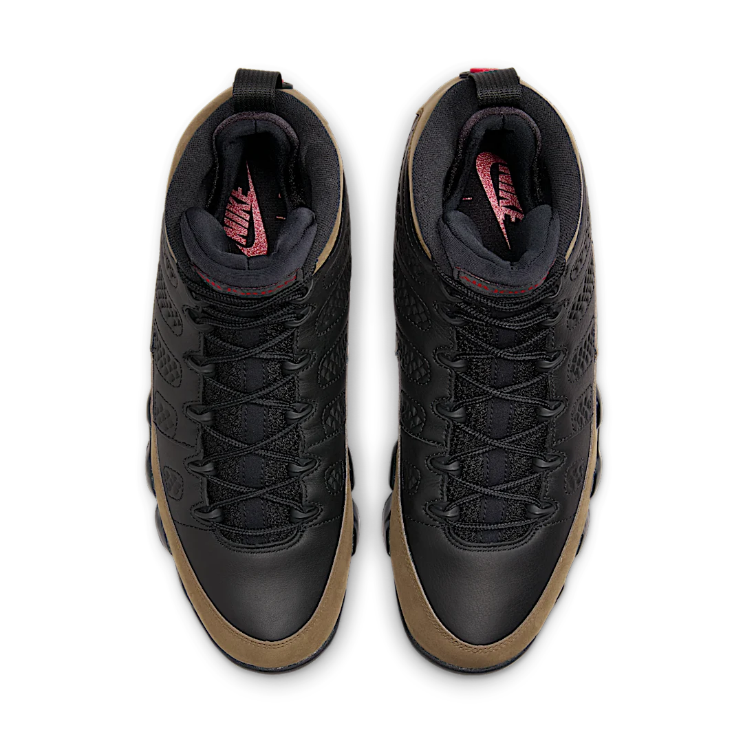 Overkicks - Air Jordan 9 Retro Olive (2024) (HV4794-030) - par completo