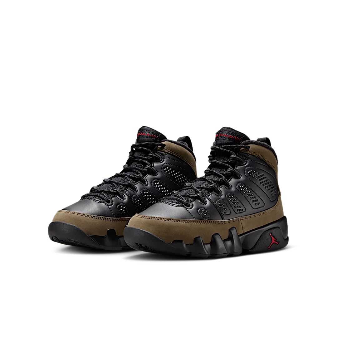 Overkicks - Air Jordan 9 Retro Olive (2024) (GS) (HV4574-030) - imagen 2