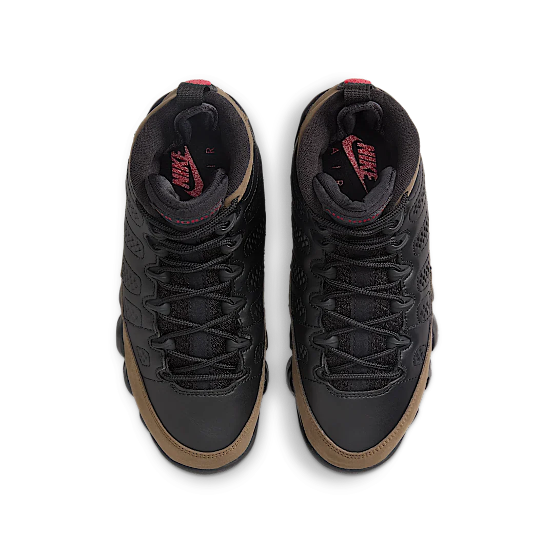Overkicks - Air Jordan 9 Retro Olive (2024) (GS) (HV4574-030) - imagen 3