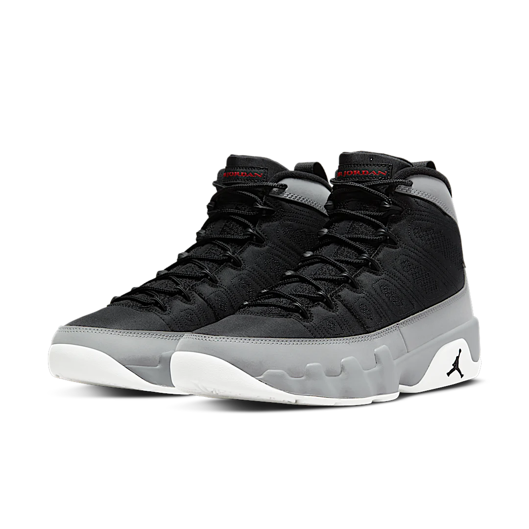 Overkicks - Air Jordan 9 Retro Particle Grey (CT8019-060) - vista trasera