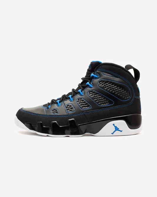 Overkicks - Air Jordan 9 Retro Photo Blue (302370-007) - vista lateral