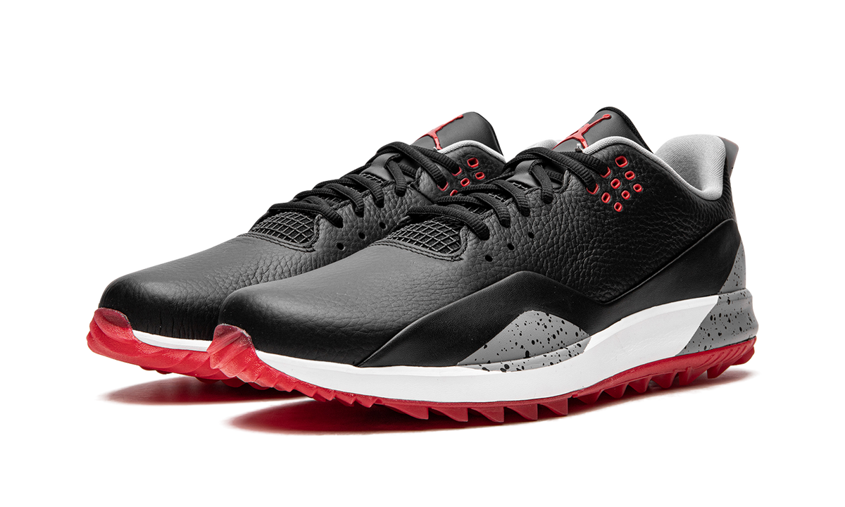 Overkicks - Air Jordan ADG 3 Golf Black Cement (CW7242-001) - vista trasera