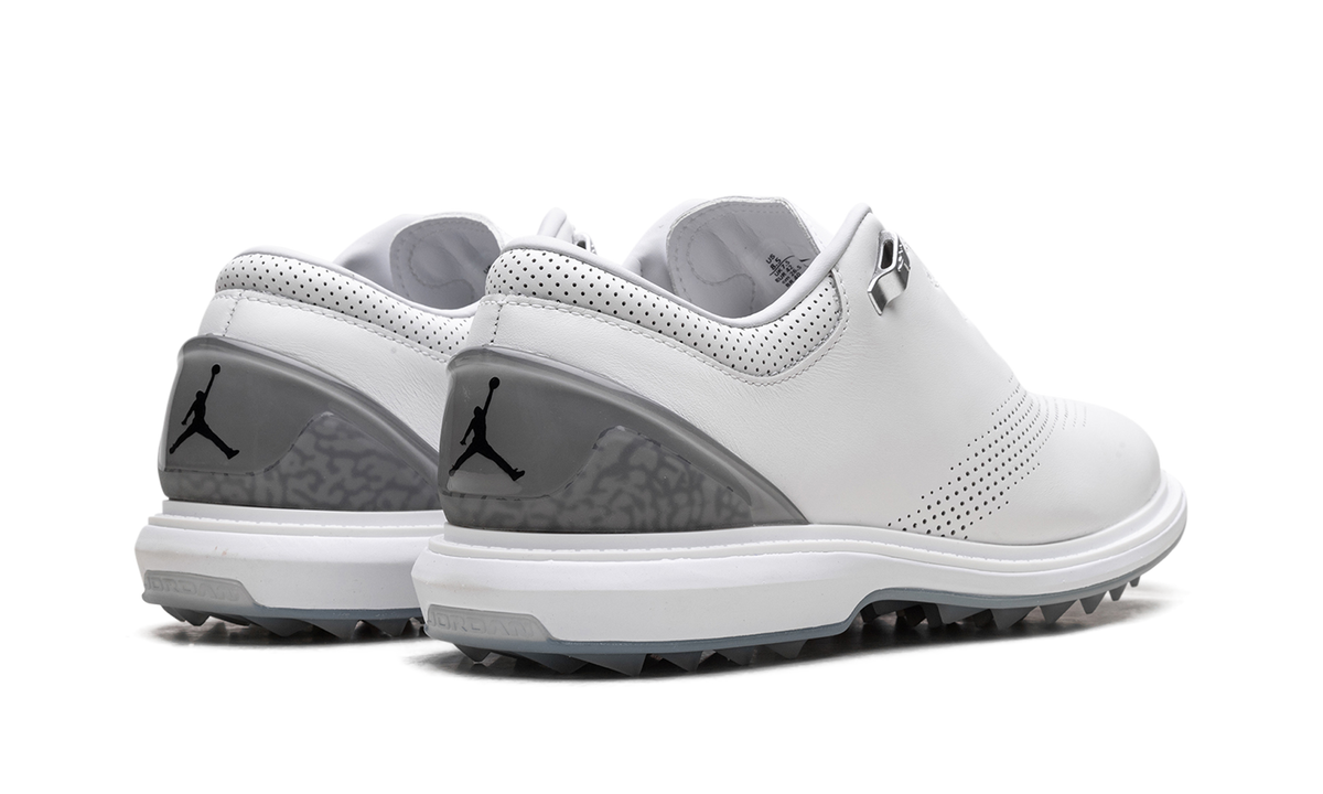 Overkicks - Air Jordan ADG 4 Golf White Pure Platinum (DM0103-105) - par completo