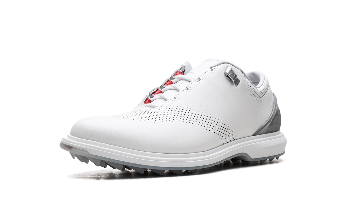 Overkicks - Air Jordan ADG 4 Golf White Pure Platinum (DM0103-105) - detalle suela
